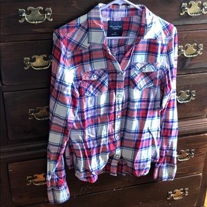 Pearl snap button down